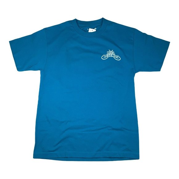Reel Legends Men's M Blue Marlin T Shirt Turquoise - Picture 2 of 6